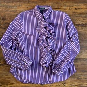 Ralph Lauren Striped Button Up Shirt